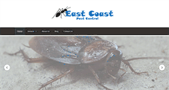 Desktop Screenshot of eastcoastpestcontrol.net
