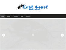 Tablet Screenshot of eastcoastpestcontrol.net
